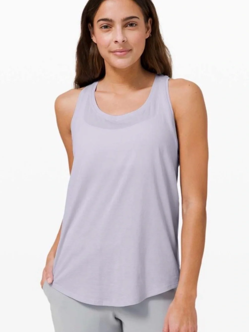 Lululemon Love Tank Pleated Army Green. Size 6. Excellent condition